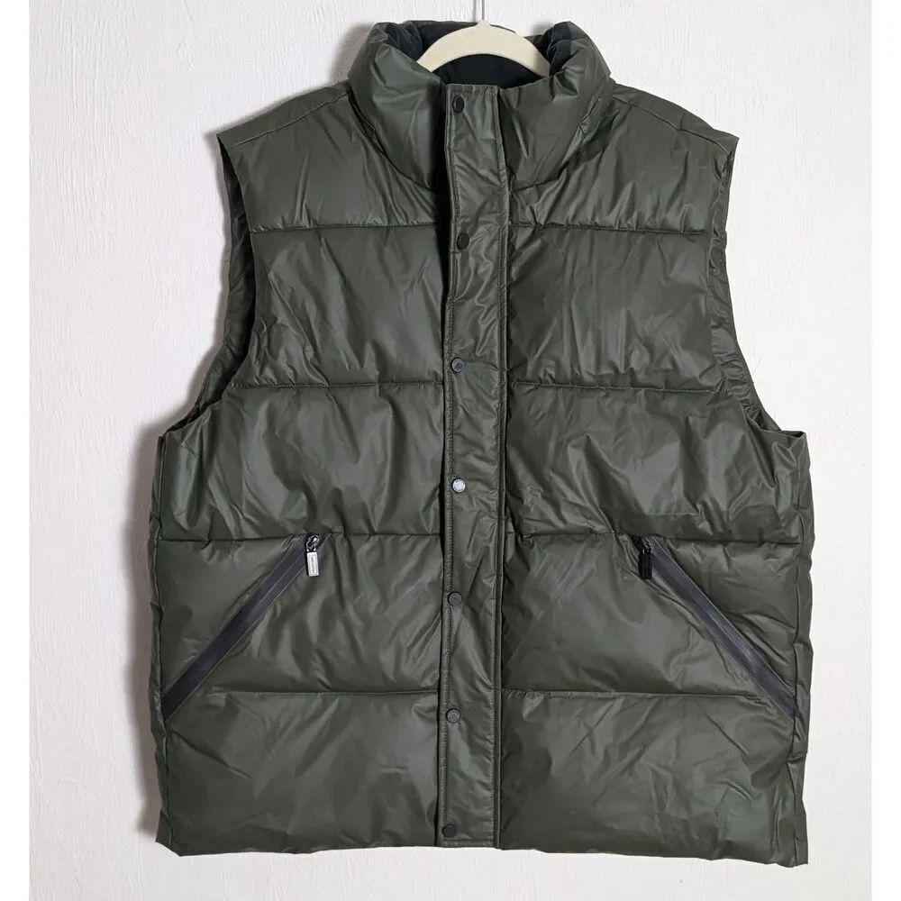HUNTER CHISWELL Insulated Heavy Puffer VEST Jacket Mens XL NEW *missing hood